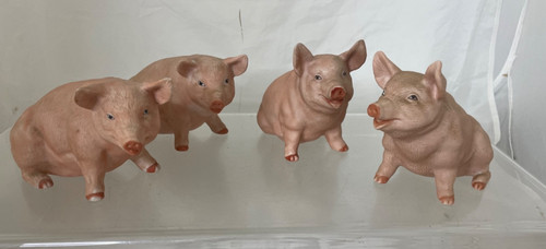 Vintage alfretto porcelain pig - porcelain,