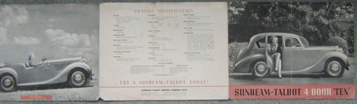 Sunbeam talbot door - talbot,