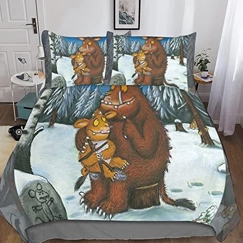 Printed gruffalo duvet - printed#gruffalo,