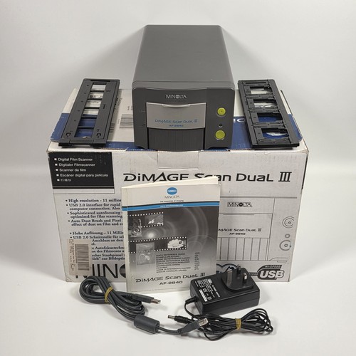 Minolta dimage scan - scan, dual