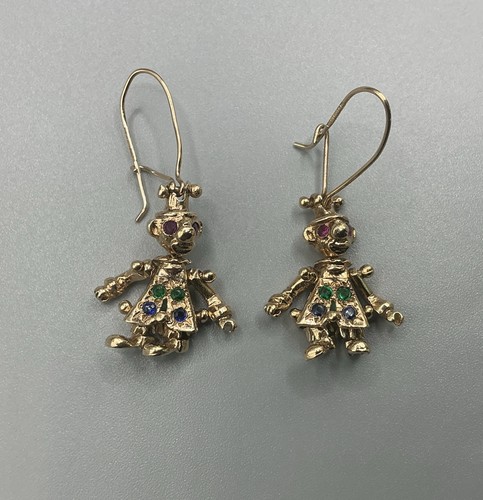 9ct yellow gold - , articulated