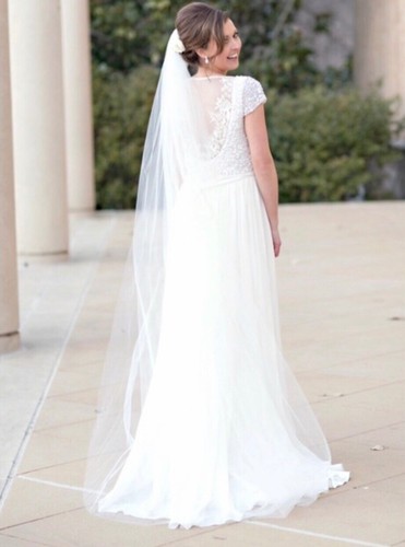 Bridal wedding veil tier - 1,