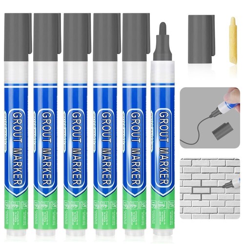 6pcs grout pen dark - grout, pen,
