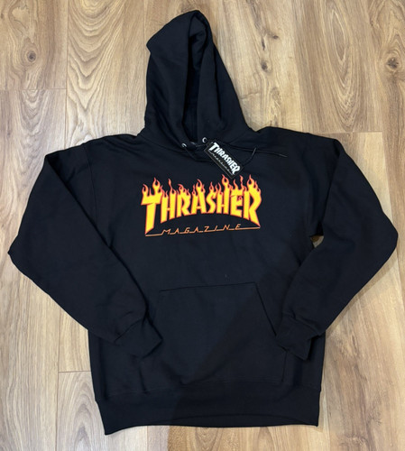 Thrasher flame logo pullover - thrasher,