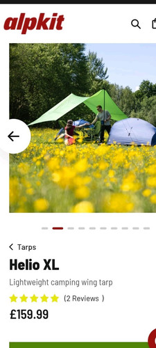 Alpkit helio shade - alpkit, xl
