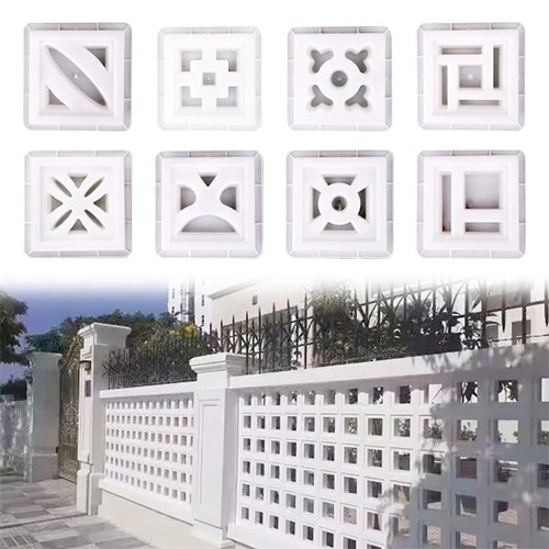 Plastic hollow brick mold - plastic,