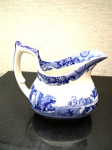 Spode pottery italian - , blue