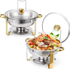 Buffet Stove Chafing Dish Buffet Set Stainless Steel Chafers &Buffet Warmers