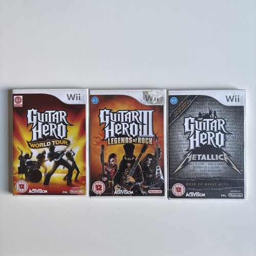 Guitar hero wii games - guitar,