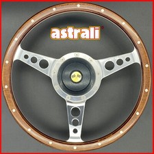 Astrali Dished 14" Classic Mini Wood Rim Steering Wheel & Boss All Years