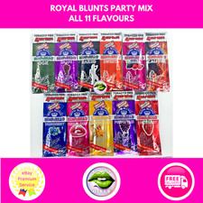 Royal Blunts Box Refill Party Mix Combo 11 Packs TRACKED POSTAGE Tobacco Free