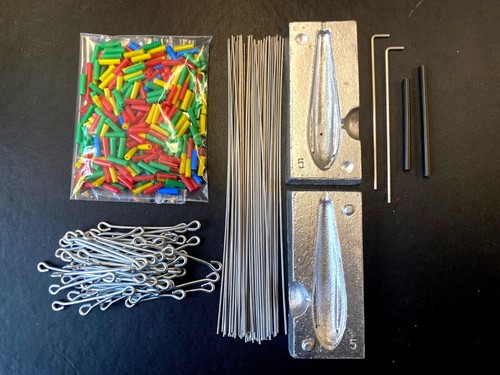 Lead weight fishing mould grip - weight,