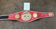 Signed IBF Boxing Championship