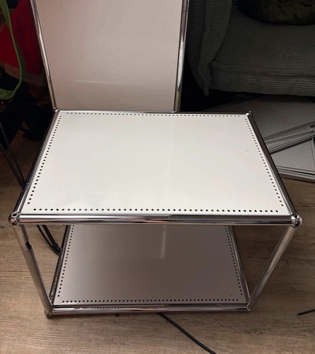 Usm haller bedside table white - table,