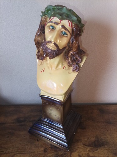 Vintage catholic statue - statue, st