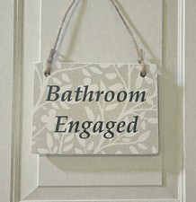 Bathroom Engaged Vacant Door