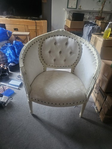 Period rococo white - white, ivory