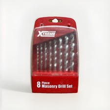 Powerbase XTreme 8 Piece Masonry Drill Set Unused