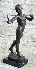 Nude male figure - male, holding