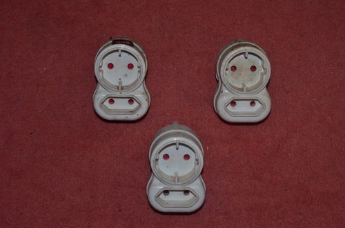 Amp pin round plugs to - 3x,