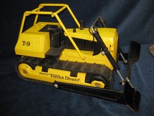 Mighty T-9 Tonka Bulldozer Pressed Steel