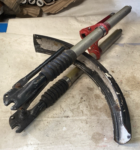 Honda pf50 front - honda, forks