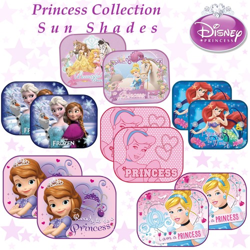 Pack disney car window sun - disney,