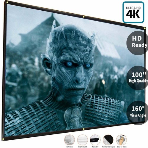 100 inch front - inch, 16:9