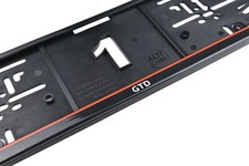 2 x for Volkswagen GTD License Number Plate Surround Holder