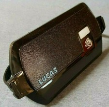 NEW LUCAS SQUARE 8 COVER AND STRAP ASTON MARTIN ROLLS ROYCE TRIUMPH