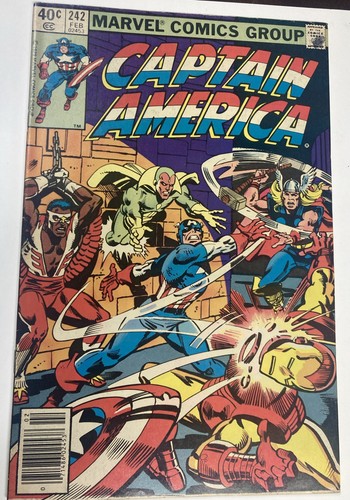 Captain america 242 mark - america,