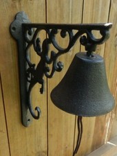 GECKO / LIZARD Wall bell Cast iron Rustic style Door bell Wildlife Home Décor