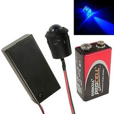 Large 10mm LED Flashing Blue