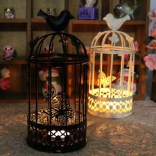 Wrought iron bird - wrought, cage