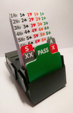 Bridge Bidding Boxes Set of 4