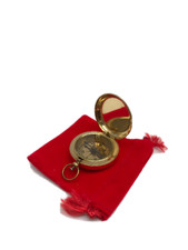 Brass Hunters Sundial Pocket