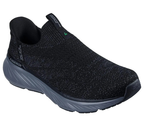 Black charcoal skechers shoes - charcoal,