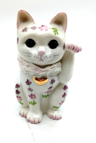 Irish dresden happy cat chibi - irish,