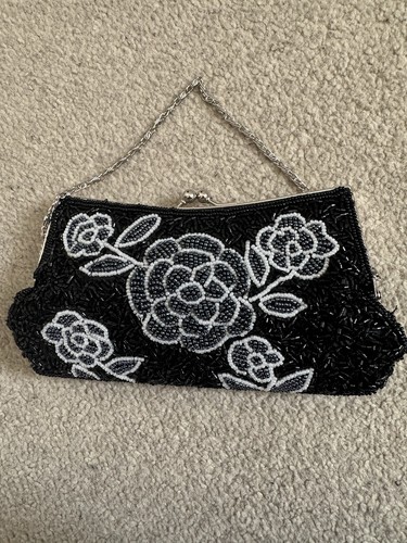 Vintage beaded evening bag - vintage,