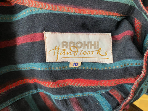 Vintage 80s anokhi handworks - 80s,