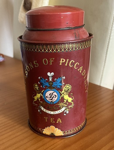 Vintage tea caddy jacksons - vintage, of