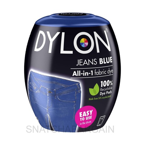 Dylon jeans blue machine dye - blue,