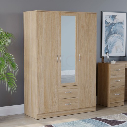 Modern wide wardrobe - modern,