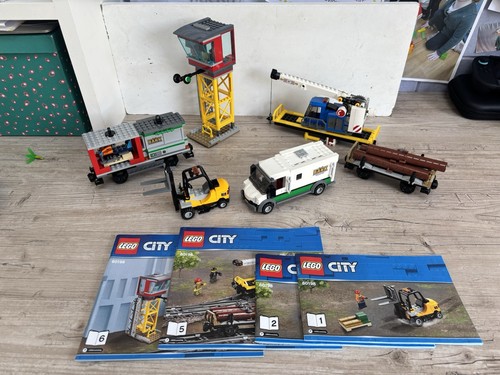 Lego city cargo train - city:,