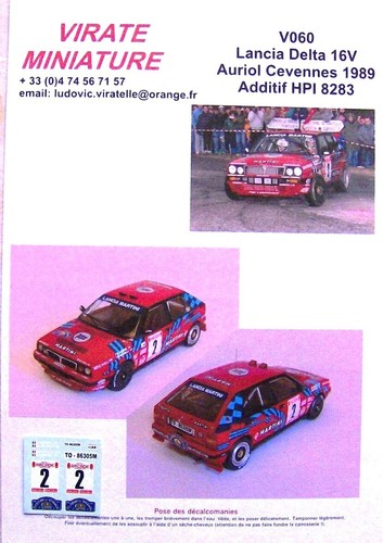 V060 lancia delta integral - v060,