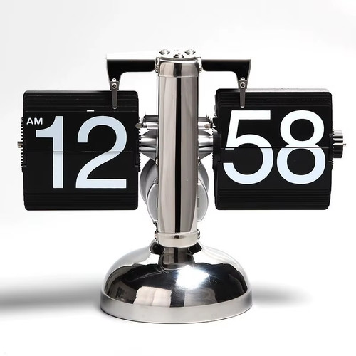 Vintage flip page clock - flip,