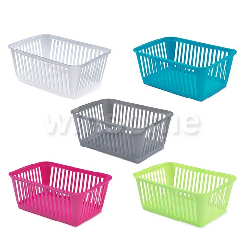 Plastic handy storage basket - plastic,