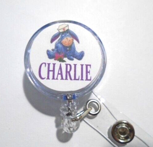 Personalised name badge - name, id