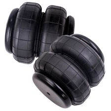 Air ride Lift D2500 Air Spring Bags 1/2"npt Suspension Shock Strut Bellows 2pcs