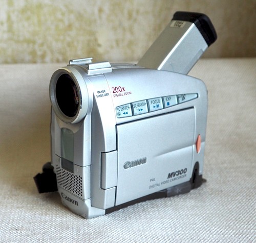 Vintage canon mv300 mini - canon,